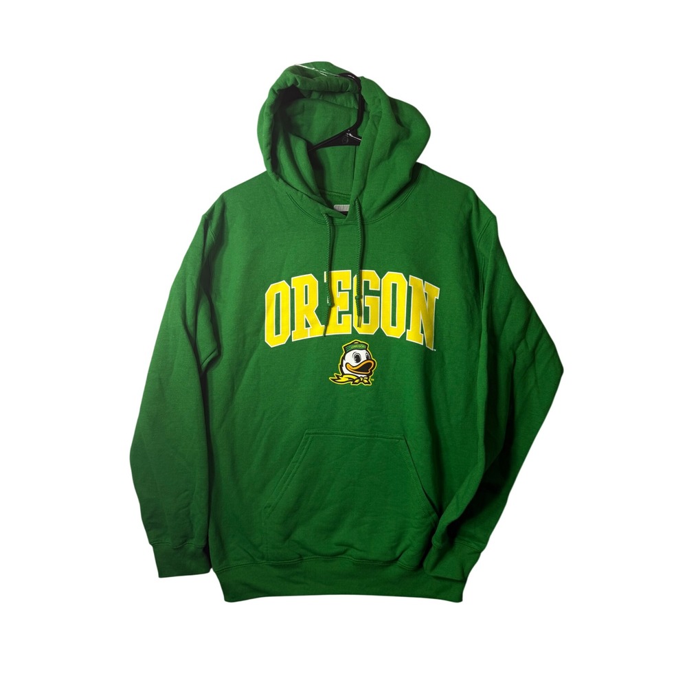 Captivating Oregon Ducks Hoodie Green University of Oregon Pullover Small NEW